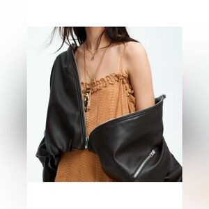 H&M strappy chiffon dress